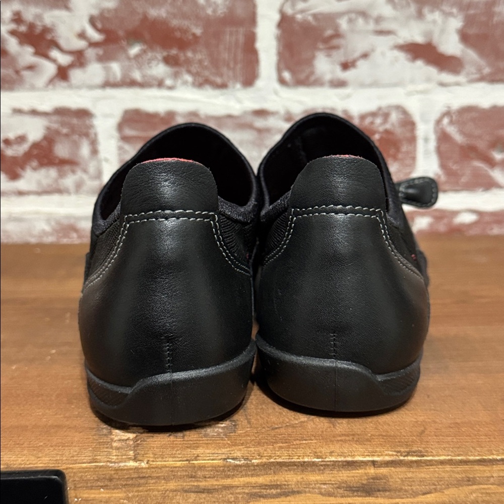 Ecco Bluma Women’s Drawstring Black Sneakers Walking Shoes Size US 6-6.5 EU 37 - Picture 4 of 9